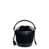 Secchiello SAINT BARTH MILA TWEED - Nero 00276I